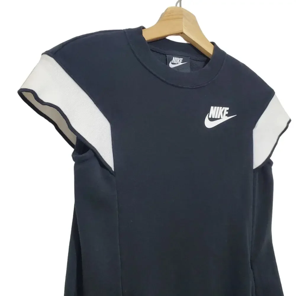 Nike | Soft Fleece Cap Sleeve Athletic Dress with Kangaroo Pocket